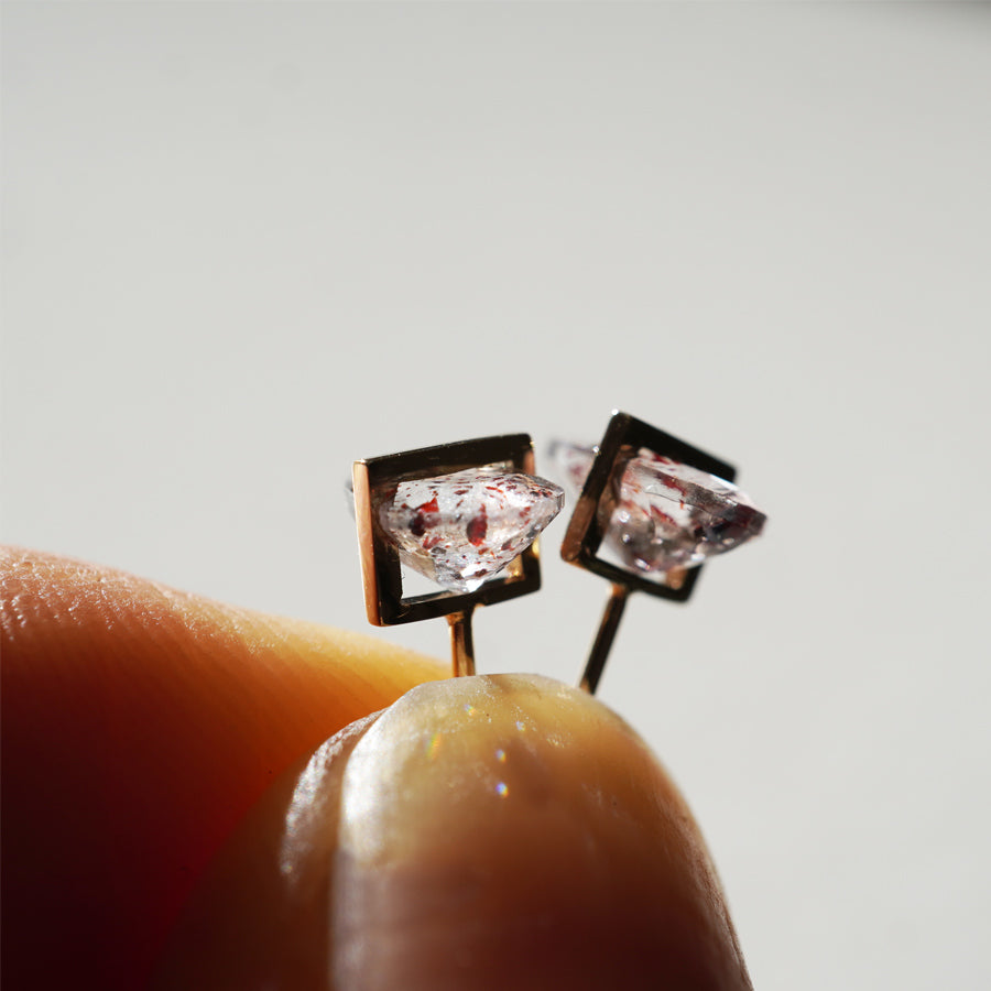 BAND EARRINGS SUPER SEVEN #4092