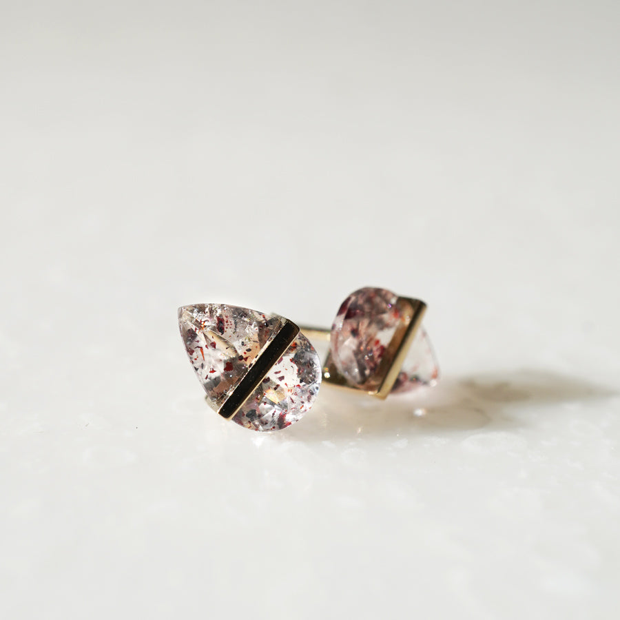 BAND EARRINGS SUPER SEVEN #4092