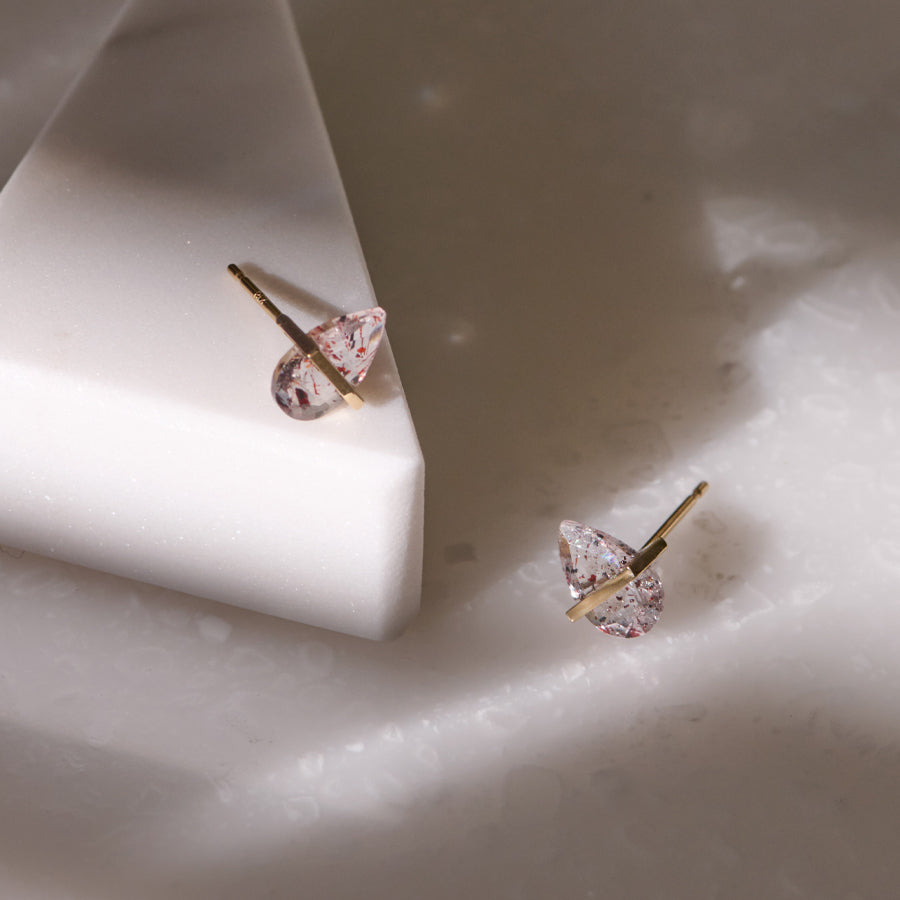 BAND EARRINGS SUPER SEVEN #4092