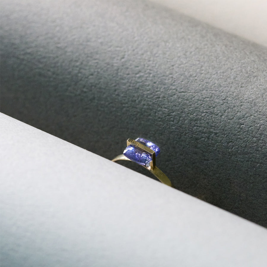 BAND RING TANZANITE#3862