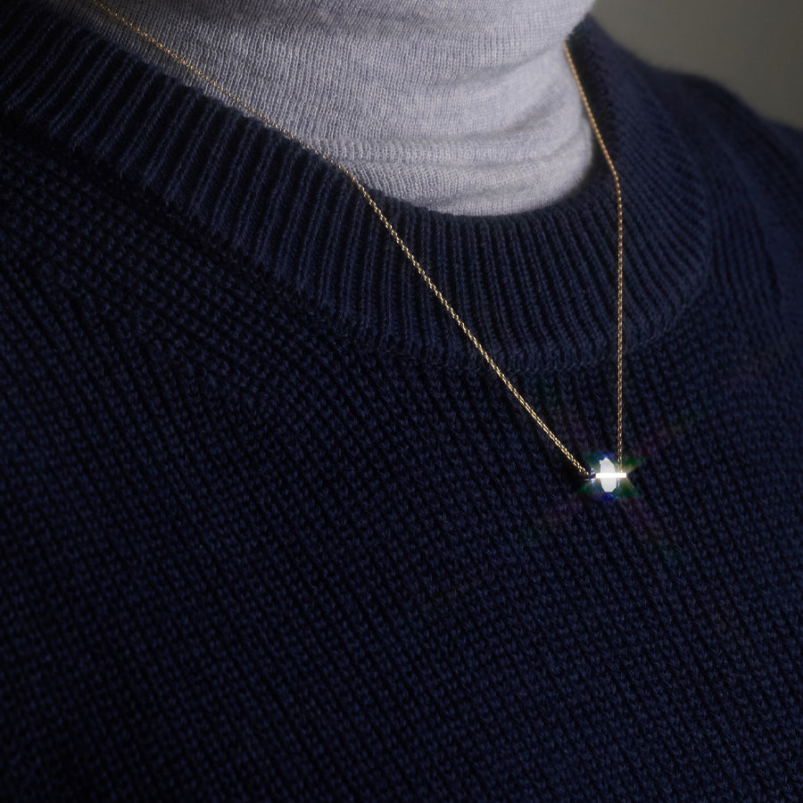 BAND NECKLACE TANZANITE #3996