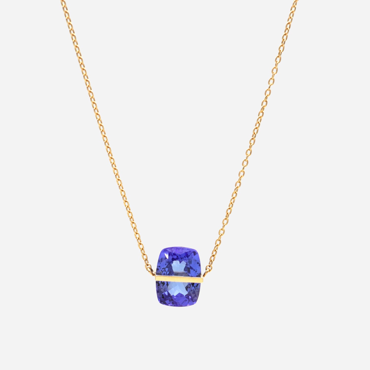 BAND NECKLACE TANZANITE #3996