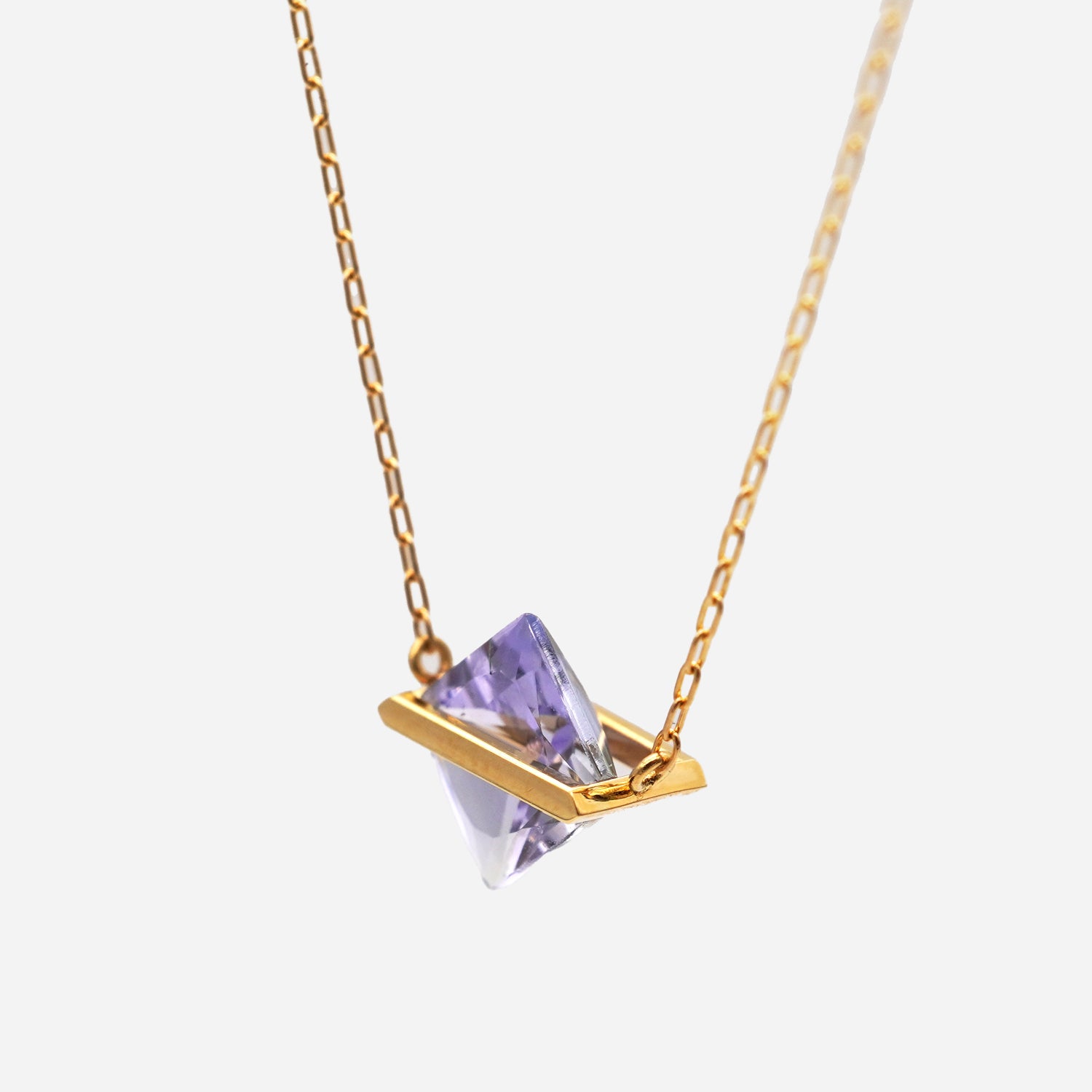 BAND NECKLACE TANZANITE #3668