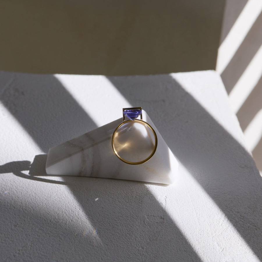 BAND RING TANZANITE#4085