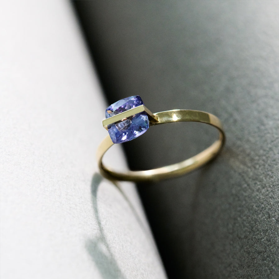 BAND RING TANZANITE#3862