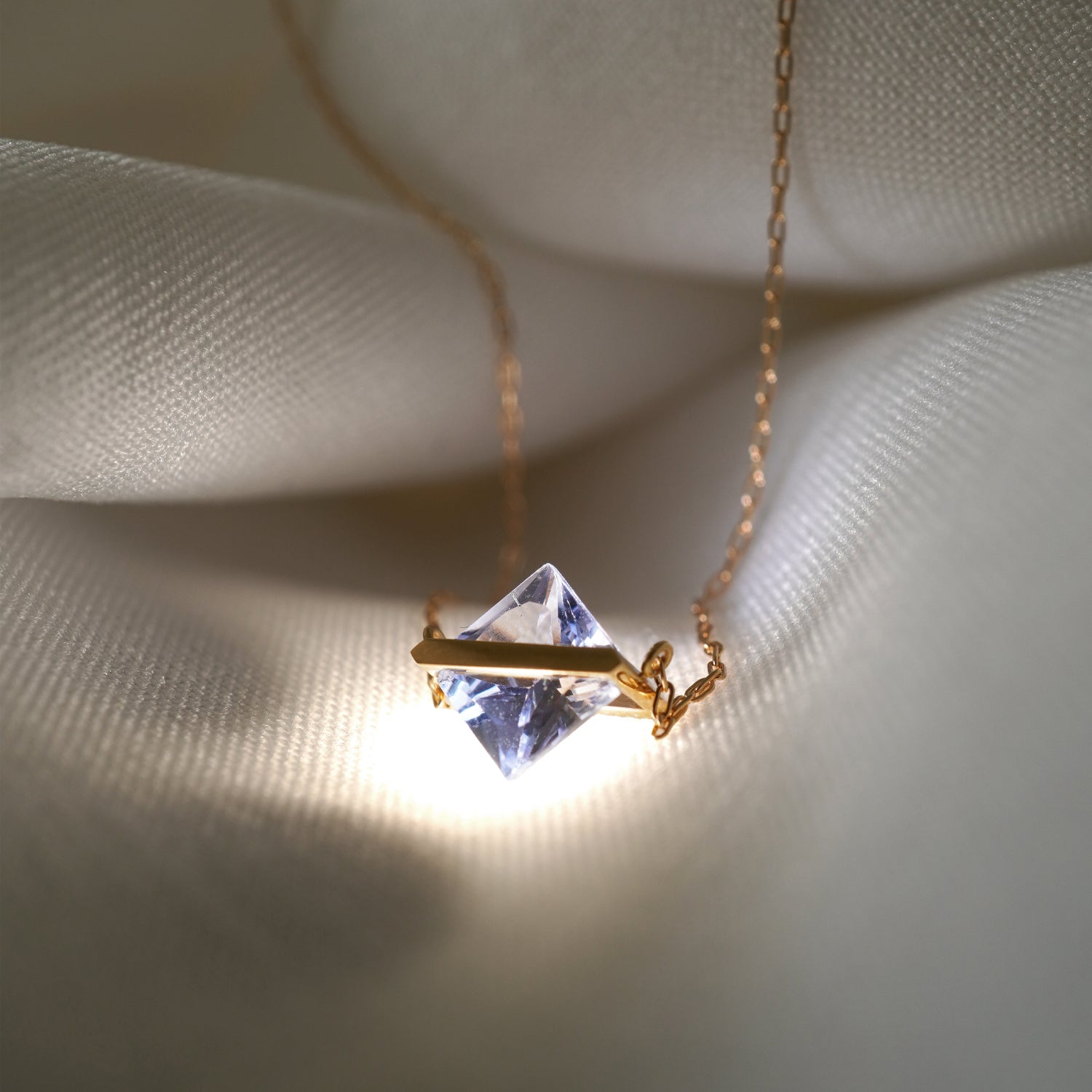 BAND NECKLACE TANZANITE #3668