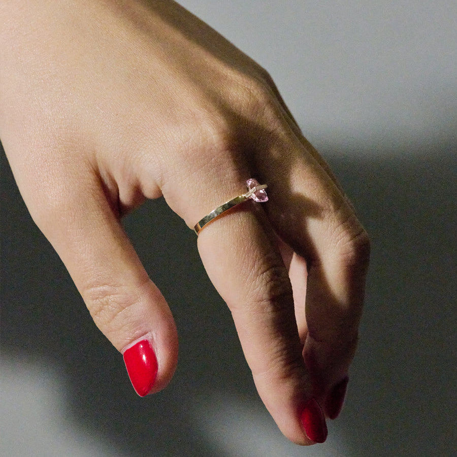 BAND RING INPERIAL TOPAZ#3950