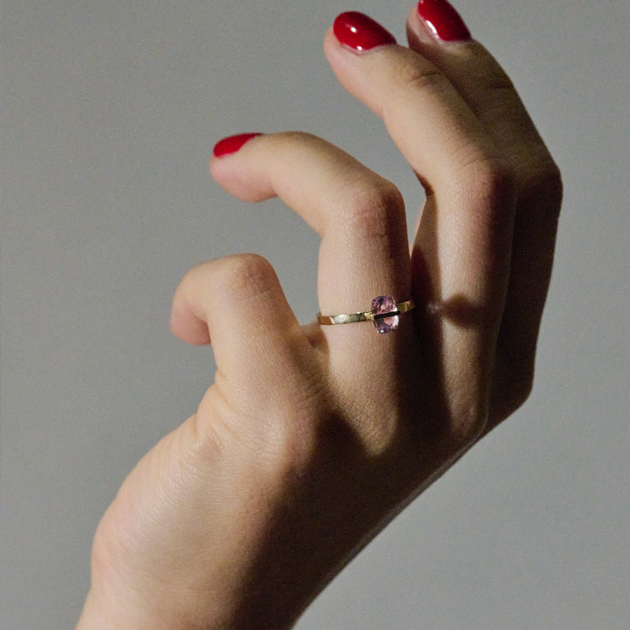 BAND RING INPERIAL TOPAZ#3950