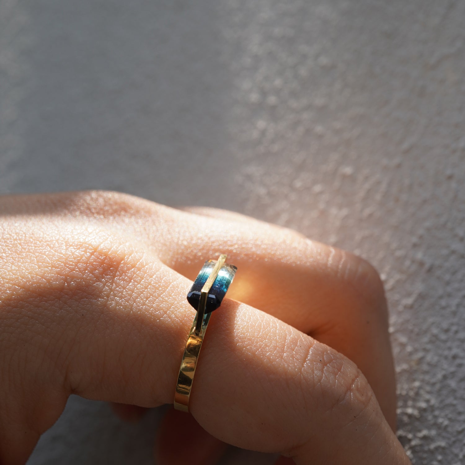 BAND RING TOURMALINE#4193