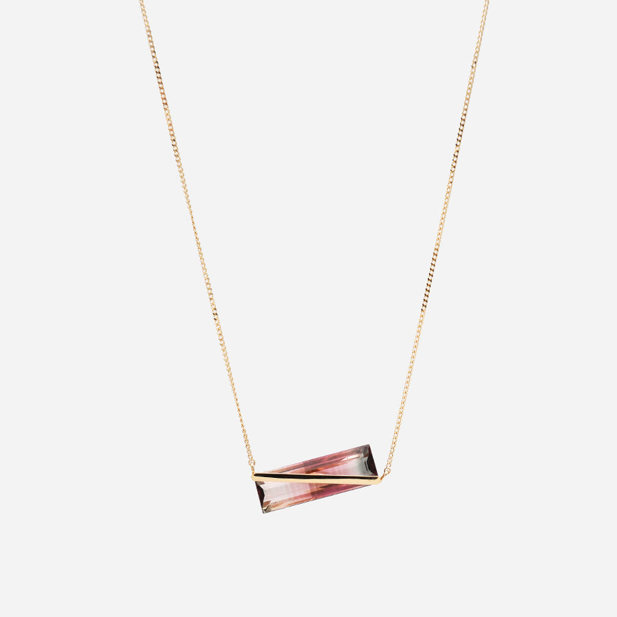BAND NECKLACE TOURMALINE #4237