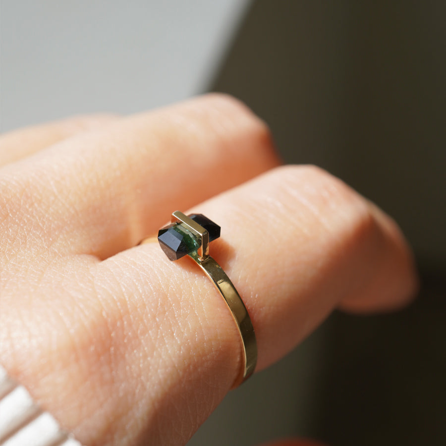BAND RING TOURMALINE#4187