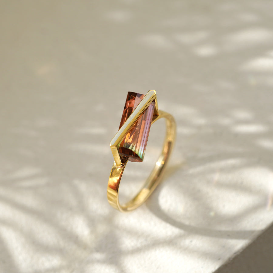 BAND RING TOURMALINE #3687