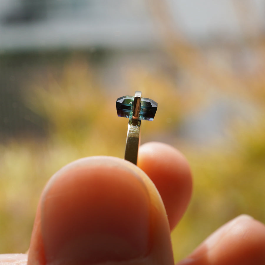 BAND RING TOURMALINE#4187