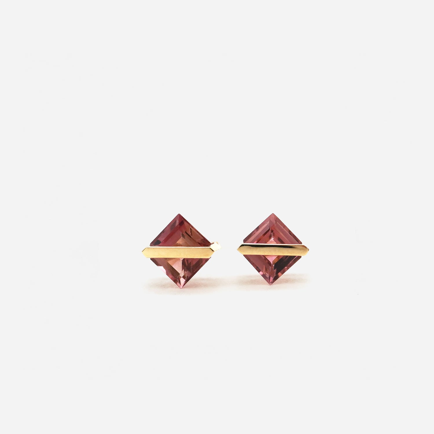 BAND EARRINGS TOURMALINE #4023