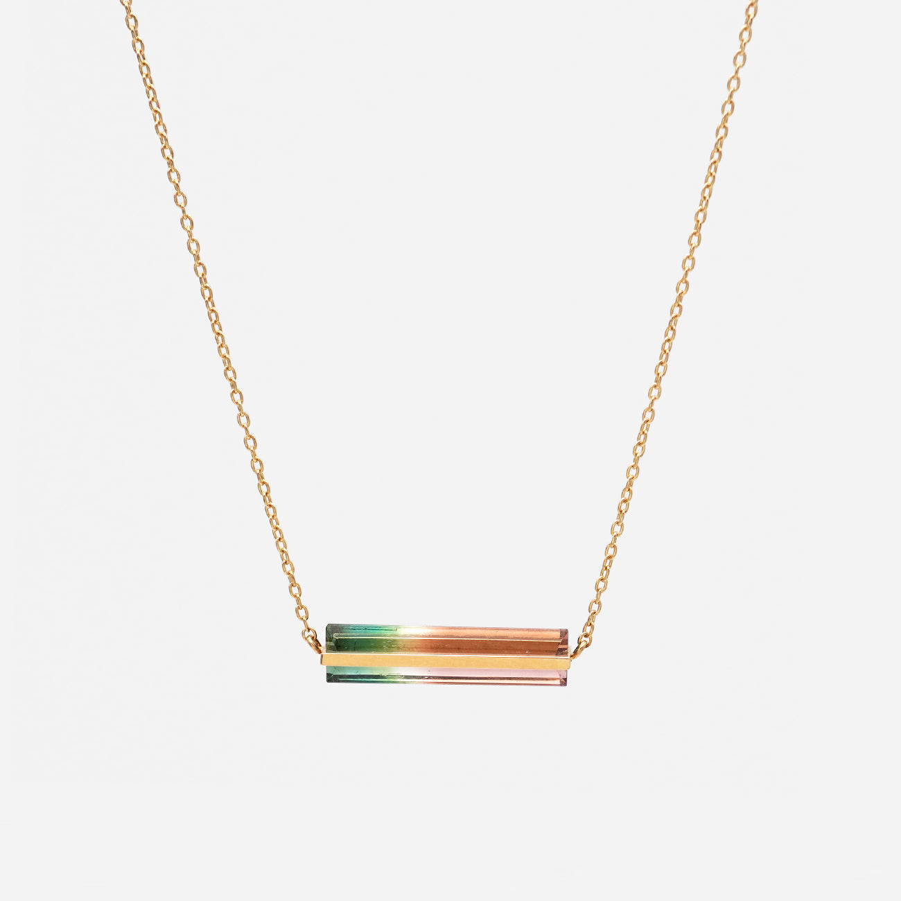 BAND NECKLACE TOURMALINE #3941