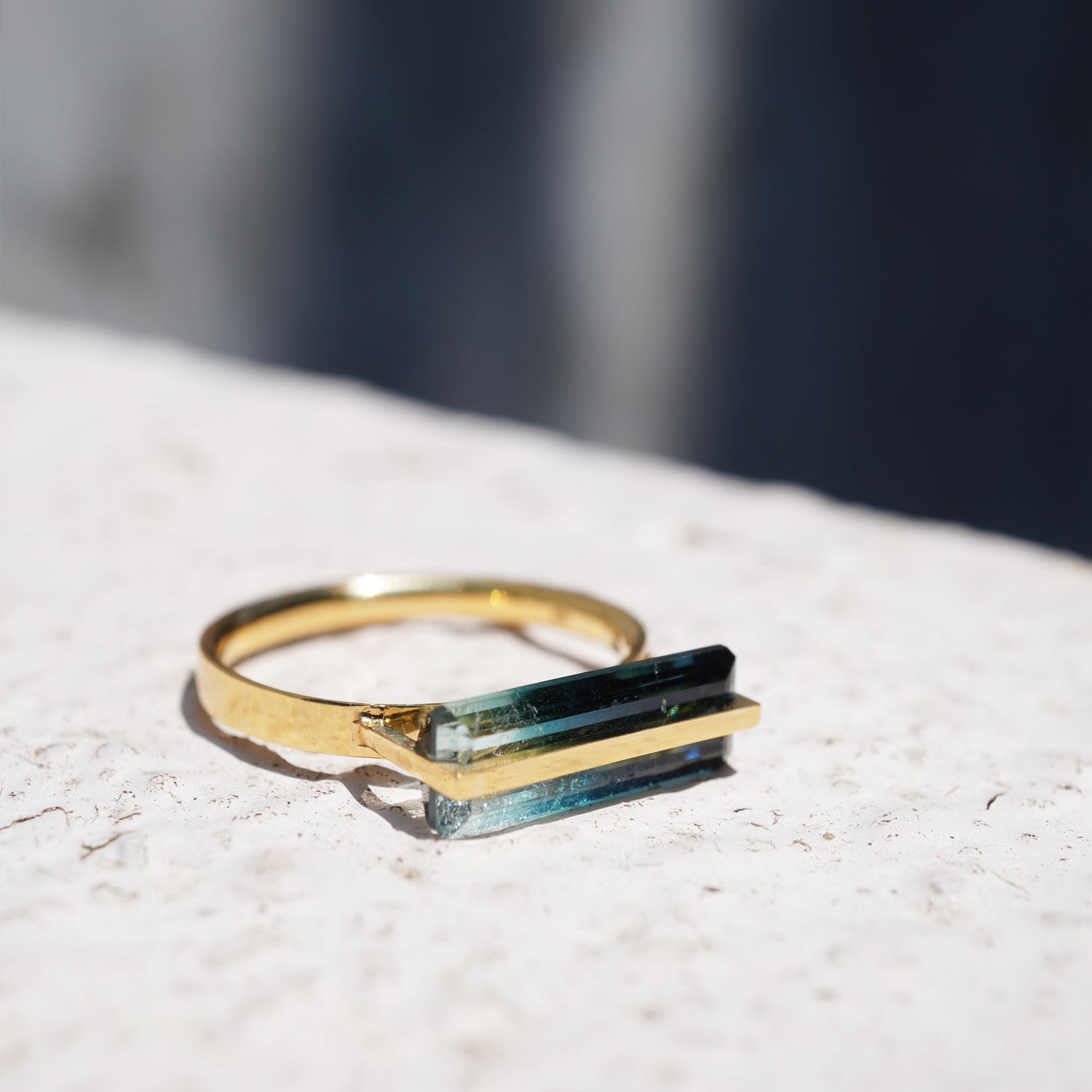 BAND RING TOURMALINE#4193