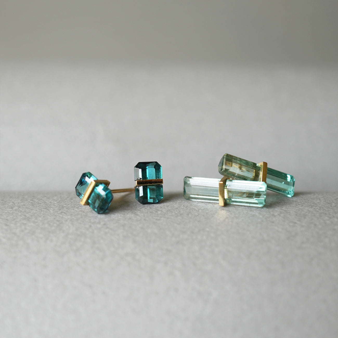 BAND EARRINGS TOURMALINE #3358