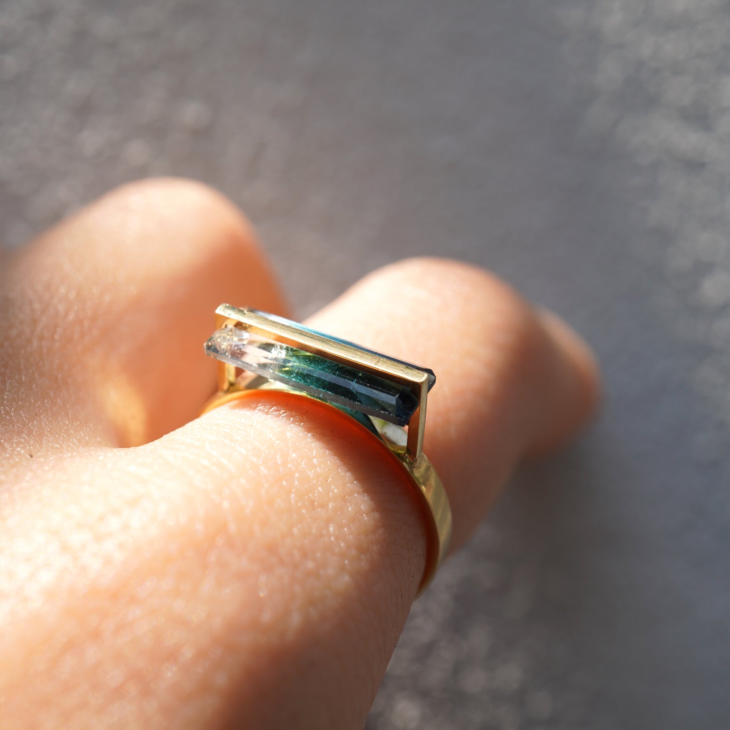 BAND RING TOURMALINE#4193