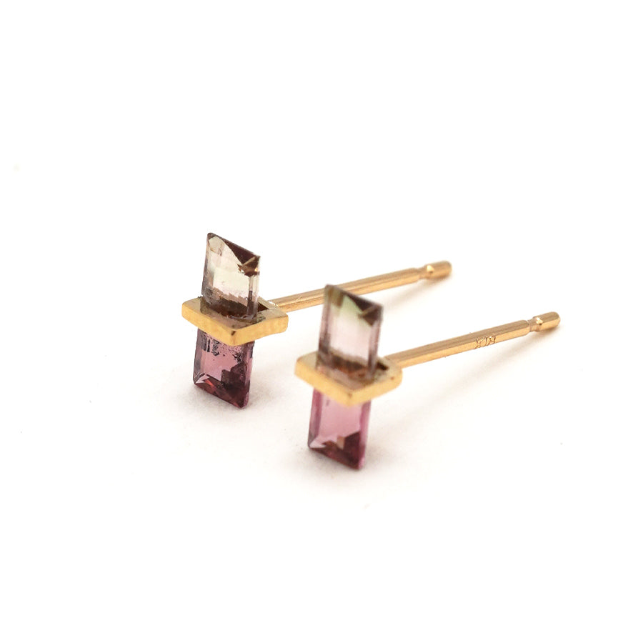 BAND EARRINGS TOURMALINE #4090