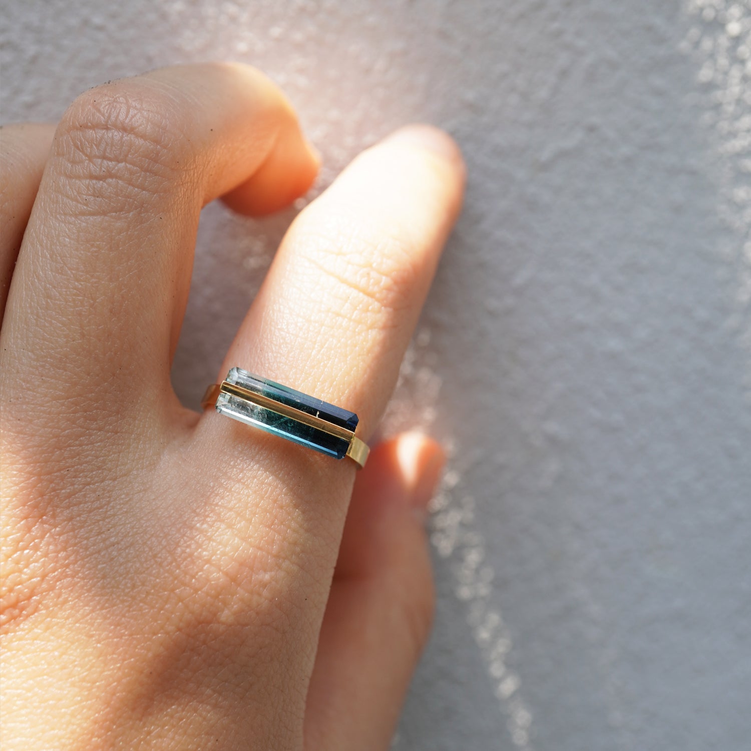 BAND RING TOURMALINE#4193