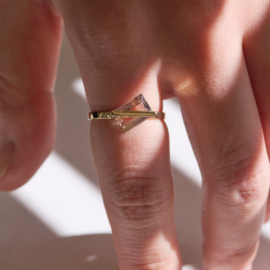 BAND RING TOURMALINE#4086