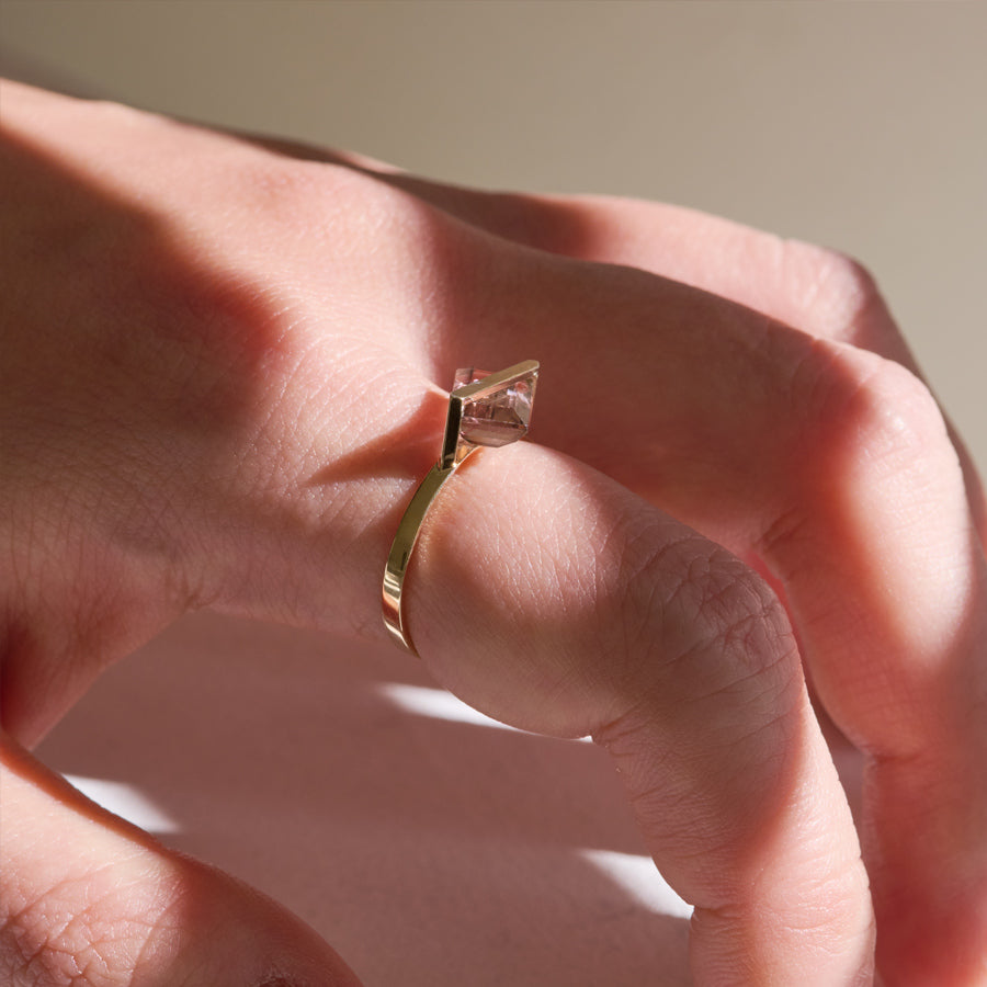 BAND RING TOURMALINE#4086