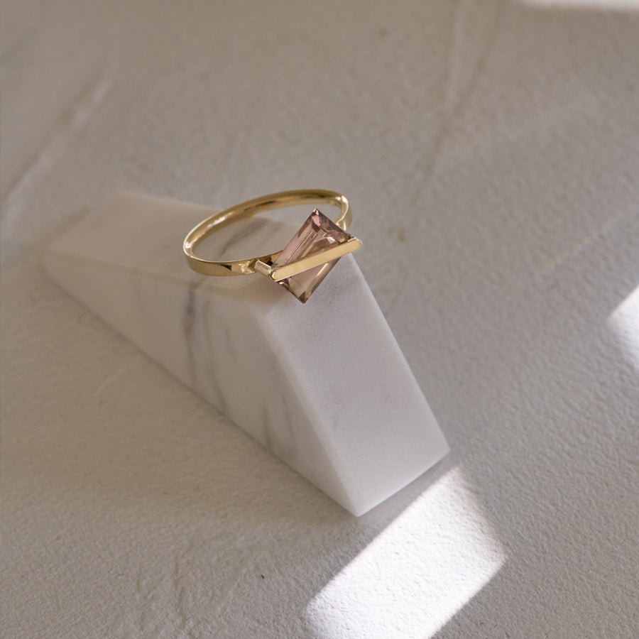 BAND RING TOURMALINE#4086