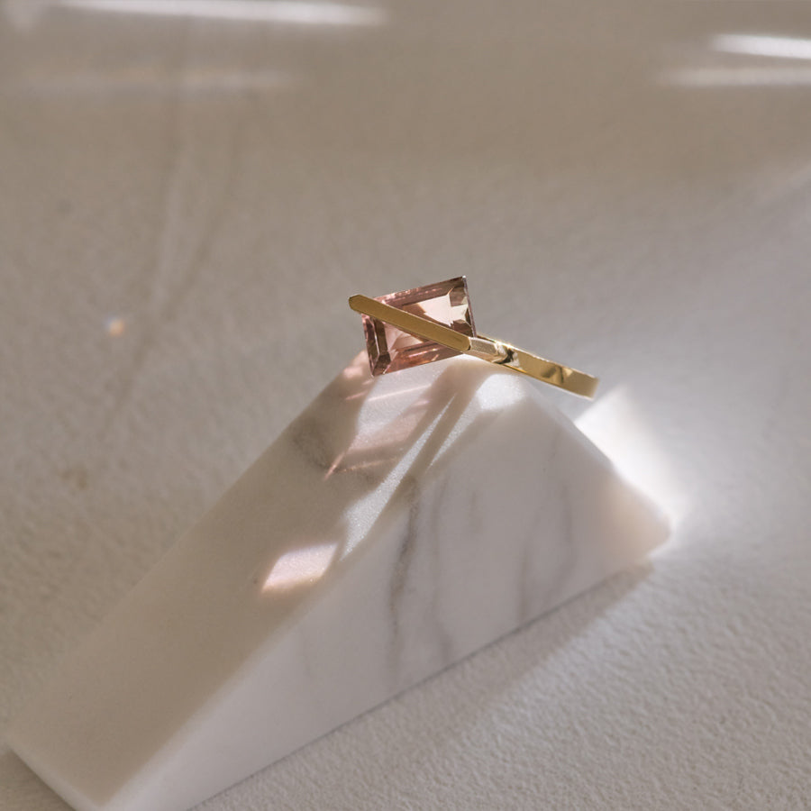 BAND RING TOURMALINE#4086