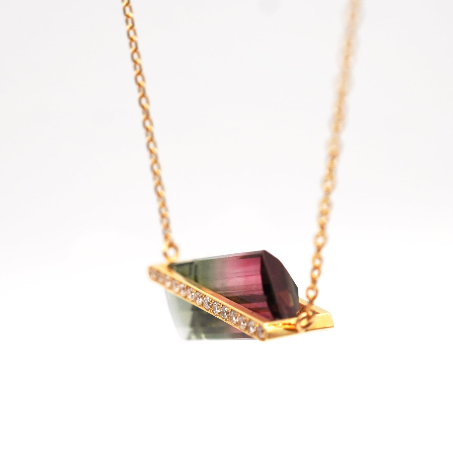 BAND NECKLACE TOURMALINE #3925