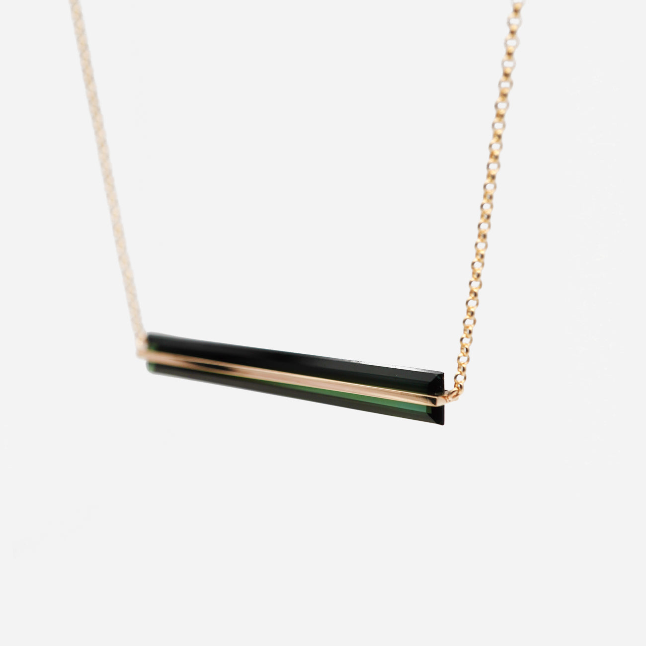 BAND NECKLACE TOURMALINE ＃4046