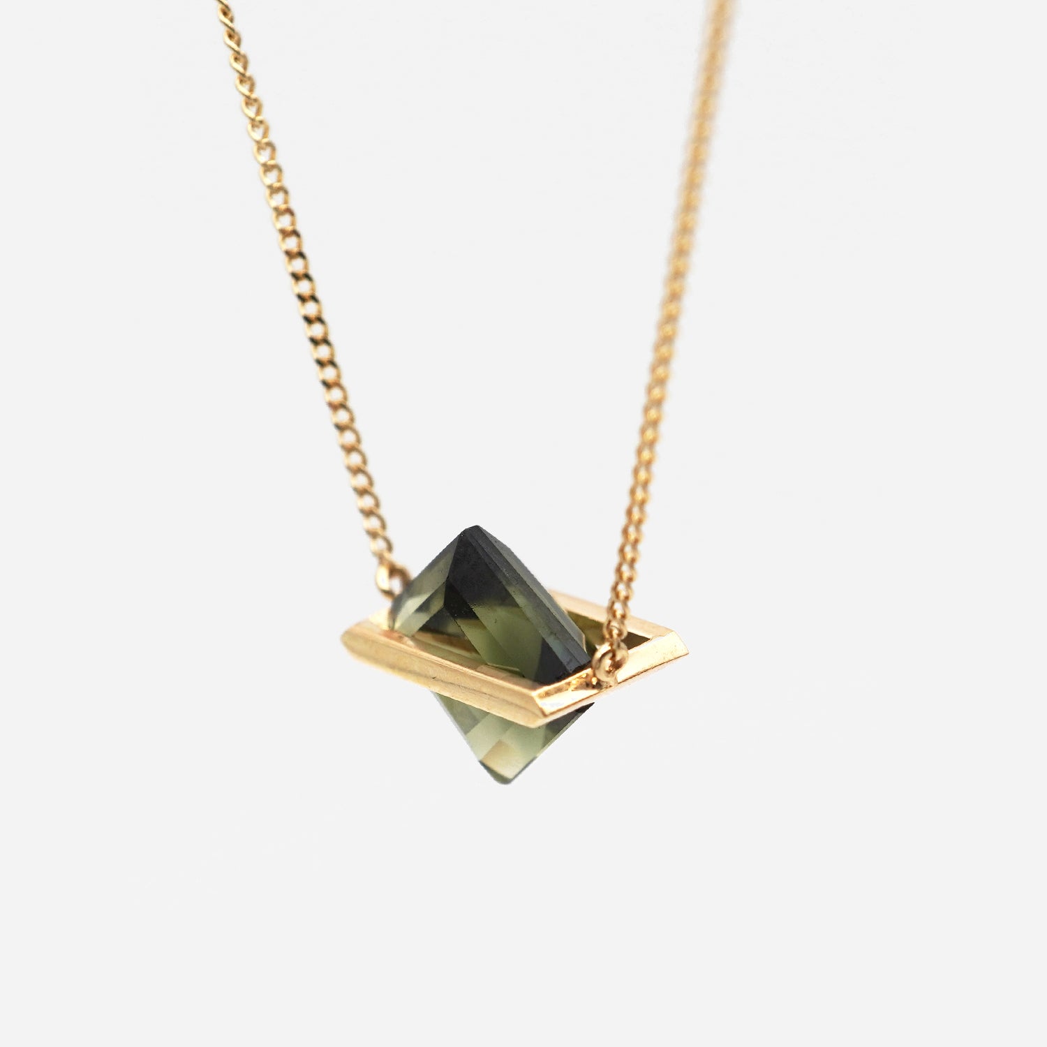 BAND NECKLACE TOURMALINE #3818