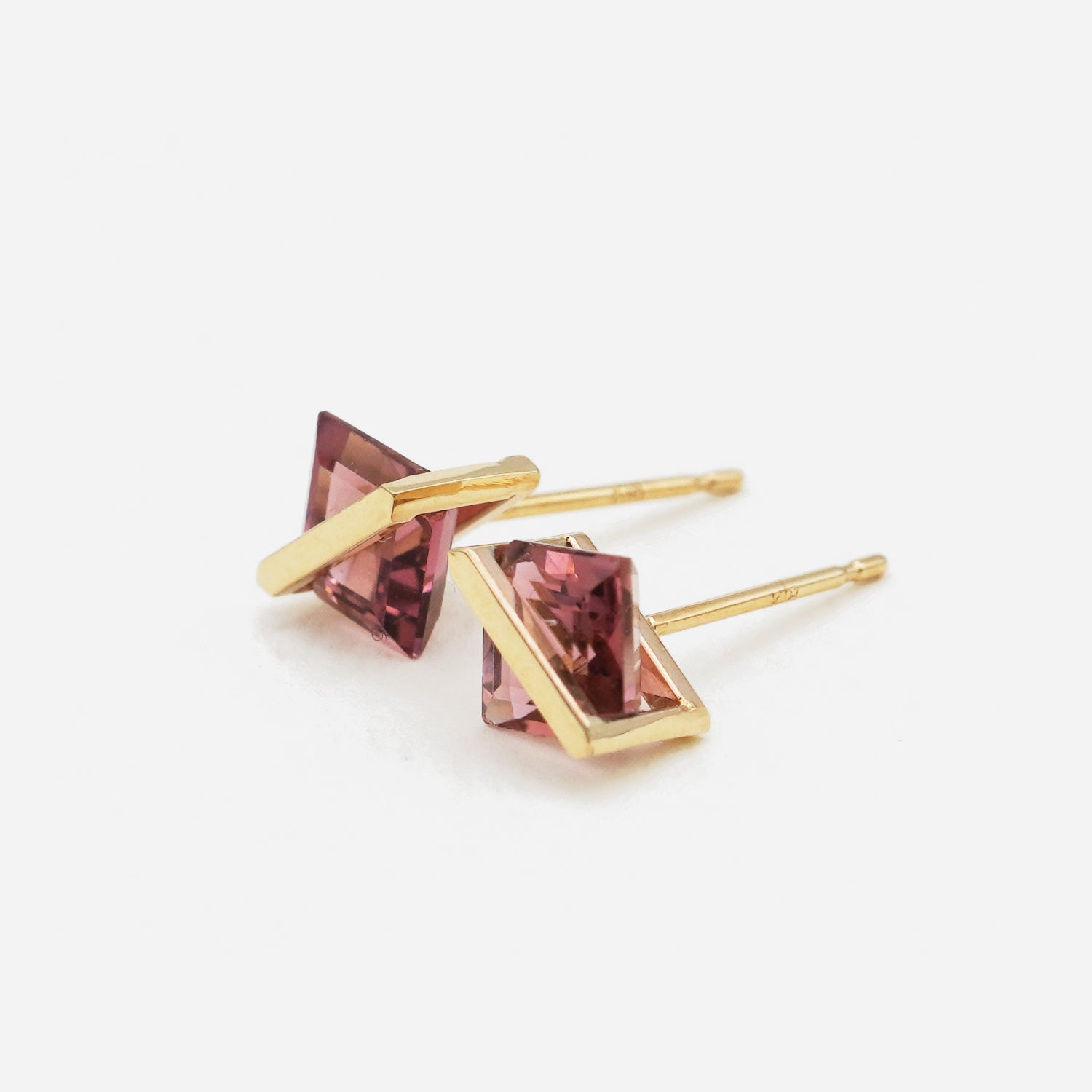BAND EARRINGS TOURMALINE #4023