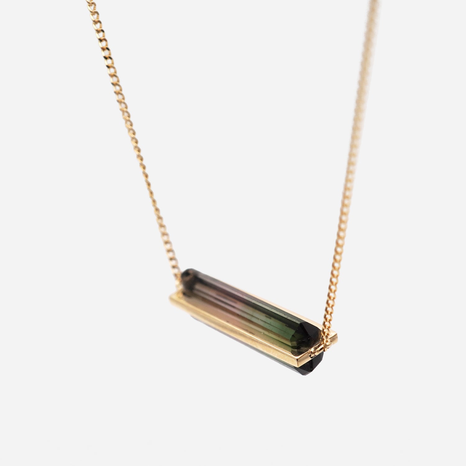 BAND NECKLACE TOURMALINE #3567