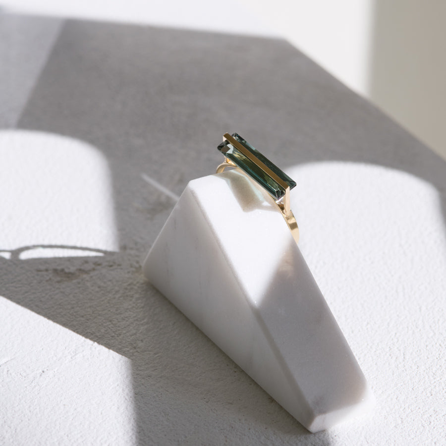 BAND RING TOURMALINE#4096