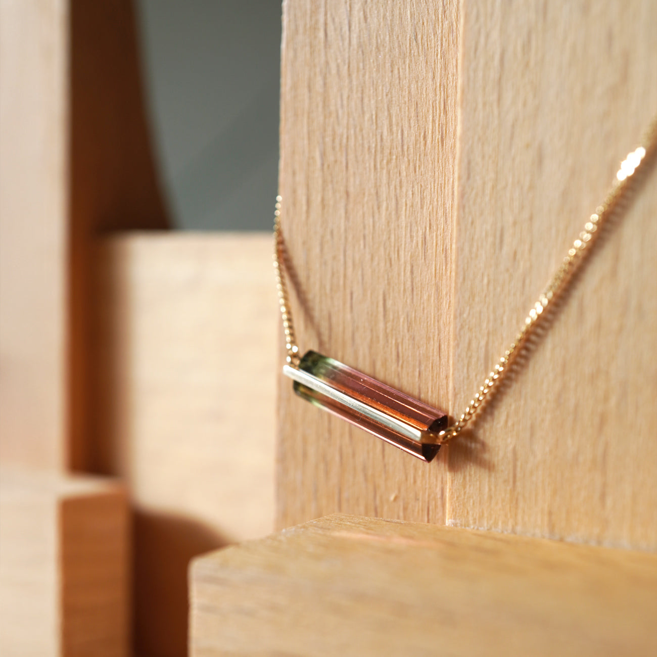 BAND NECKLACE TOURMALINE ＃4035