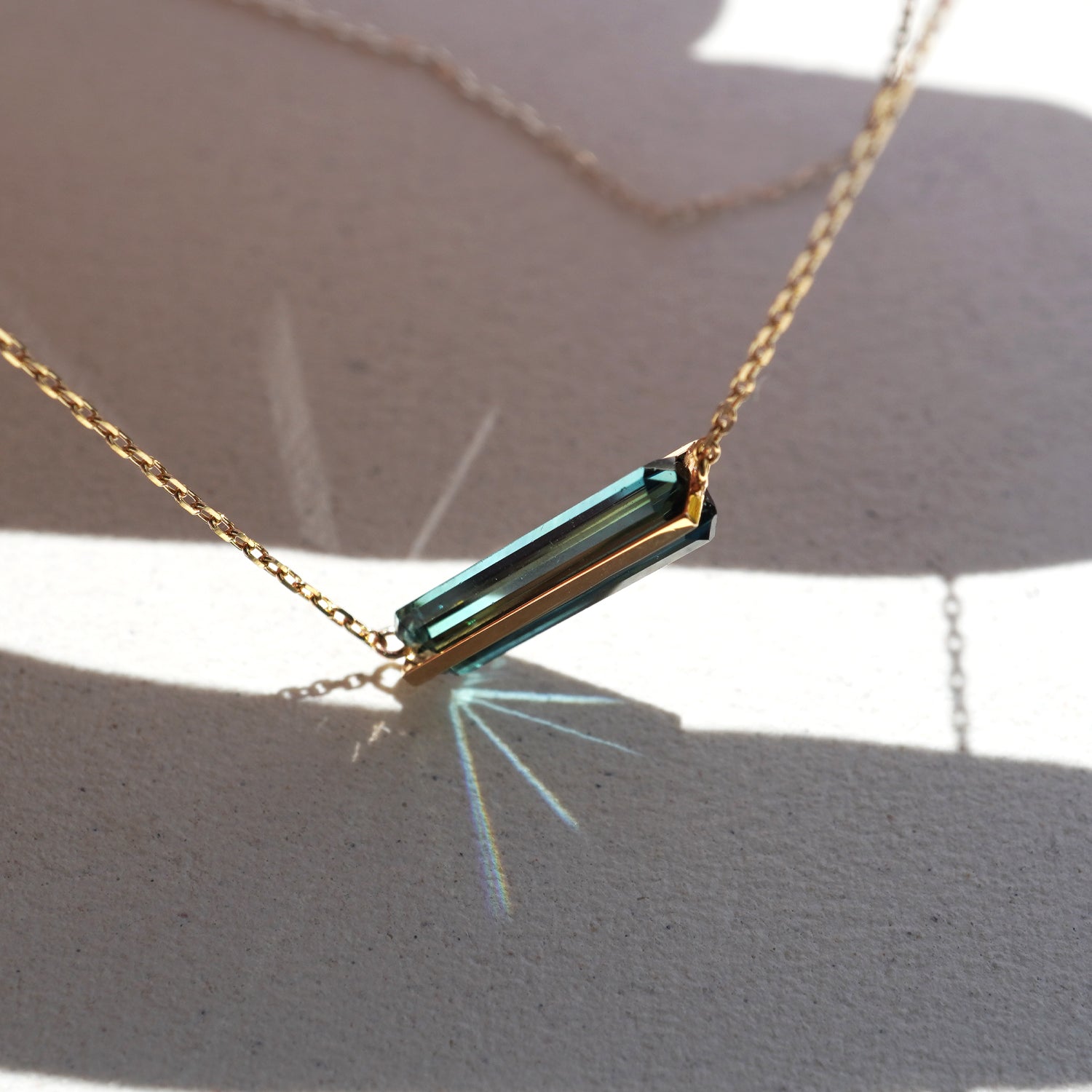 BAND NECKLACE TOURMALINE #3410