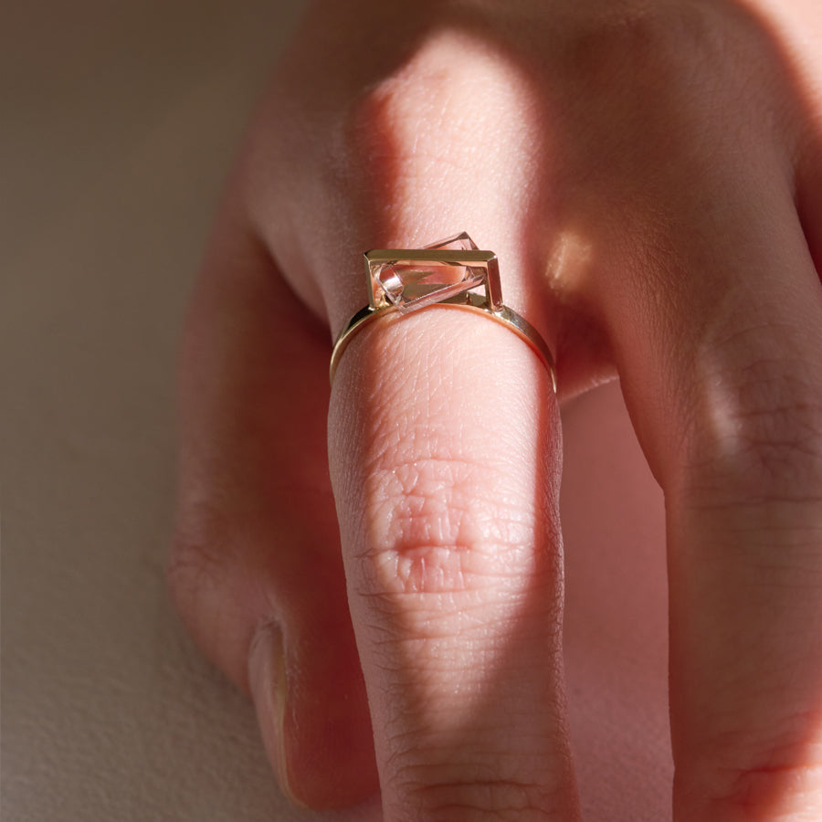 BAND RING TOURMALINE#4086