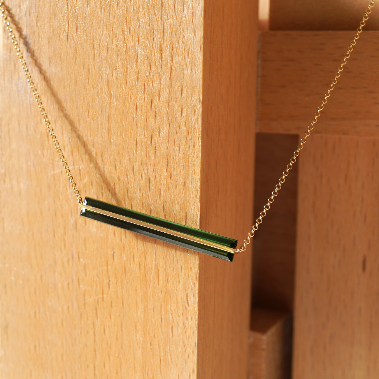 BAND NECKLACE TOURMALINE ＃4046