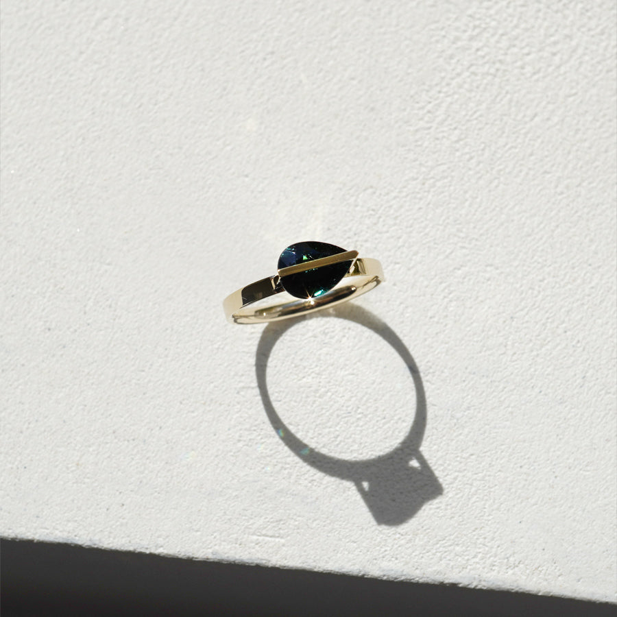 BAND RING TOURMALINE#3750