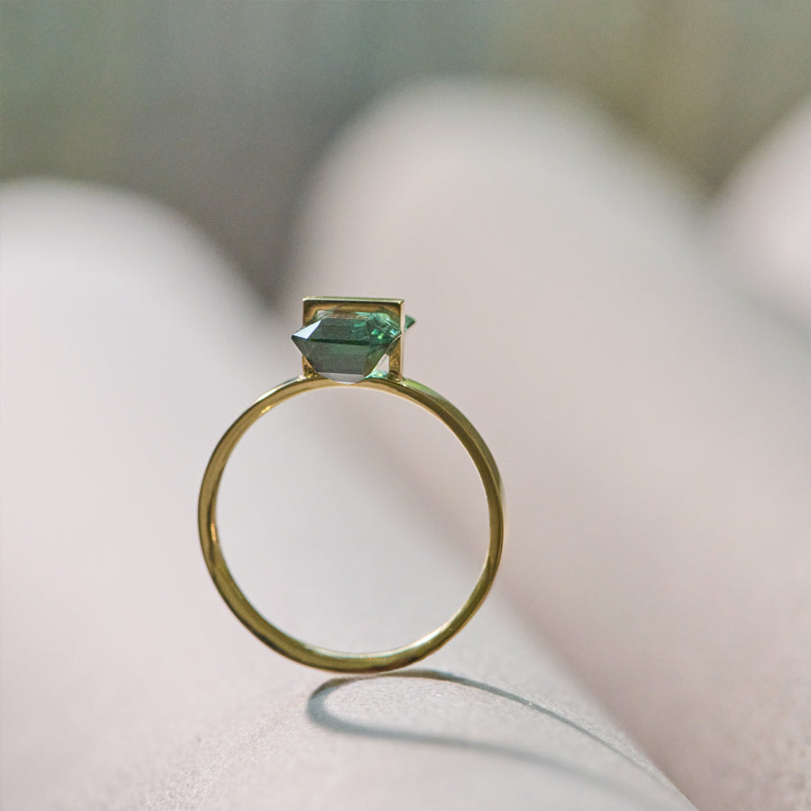 BAND RING TOURMALINE#3977