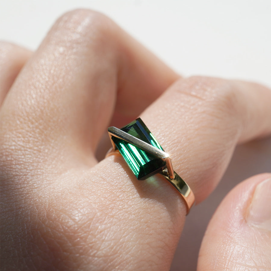 BAND RING TOURMALINE #3395