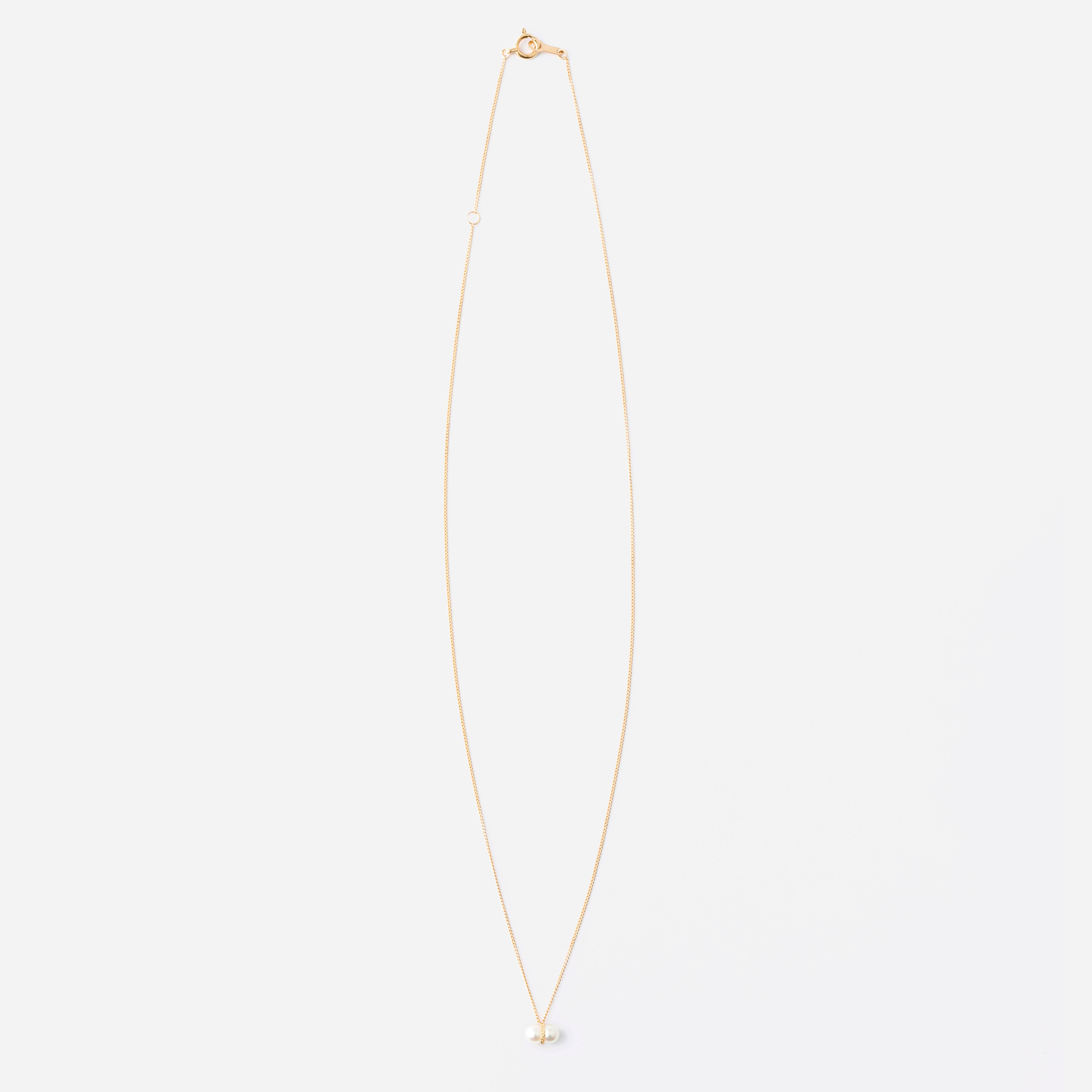 TWIN PEARL NECKLACE S