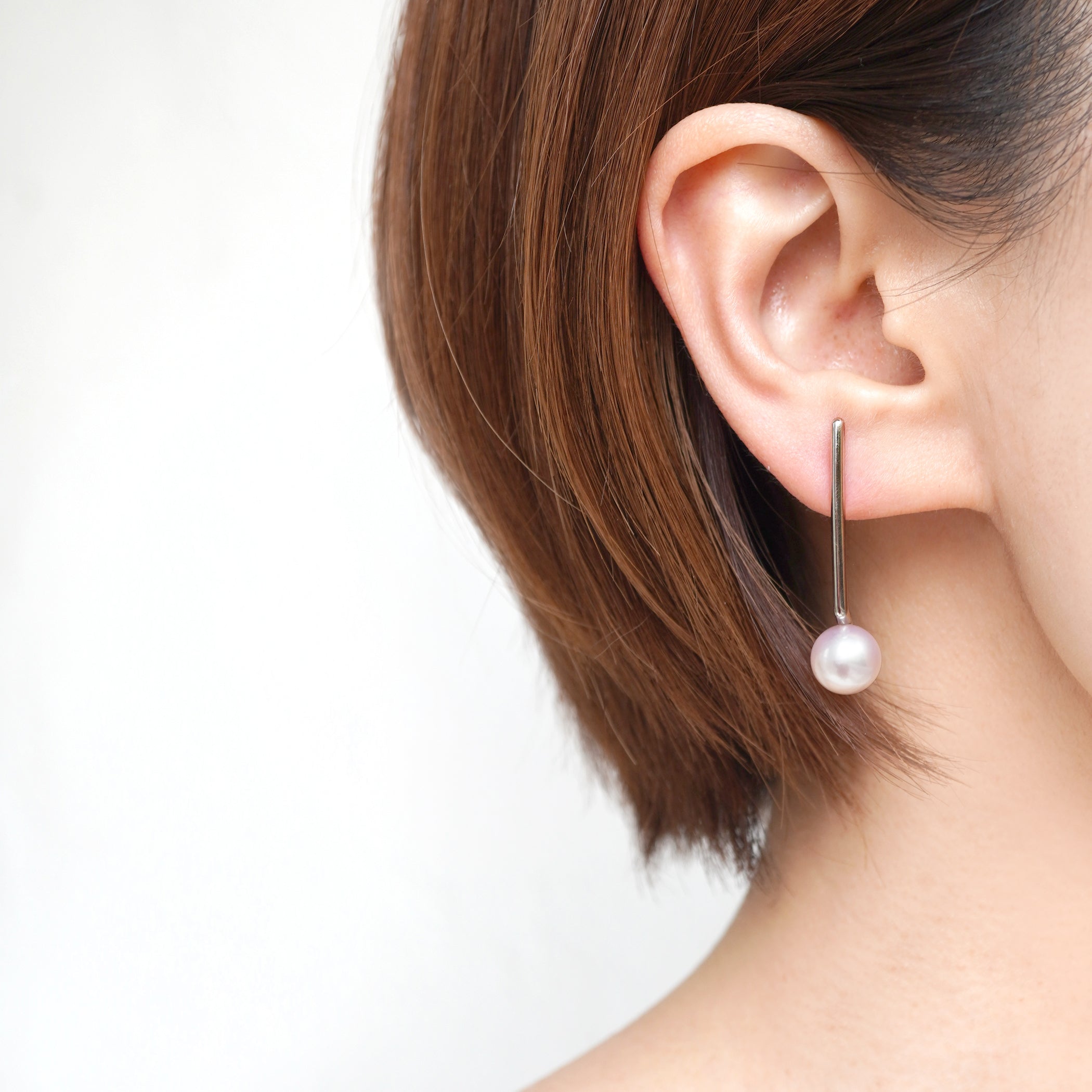 DENT EARRINGS AKOYA PEARL