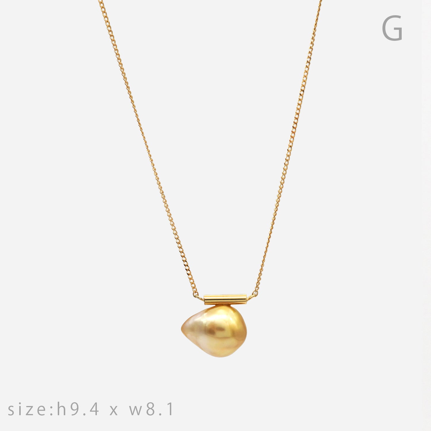 BAROQUE PEARL NECKLACE M