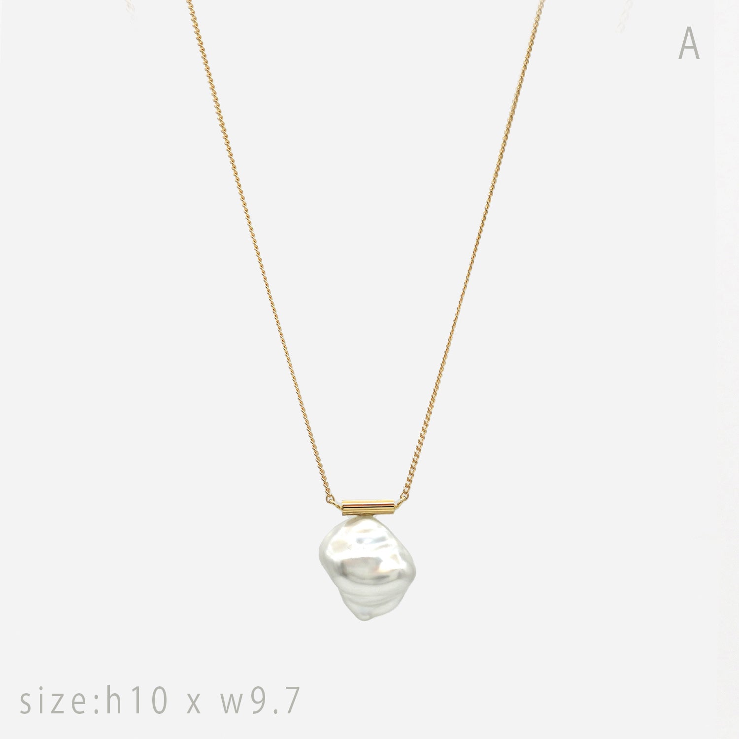 BAROQUE PEARL NECKLACE M