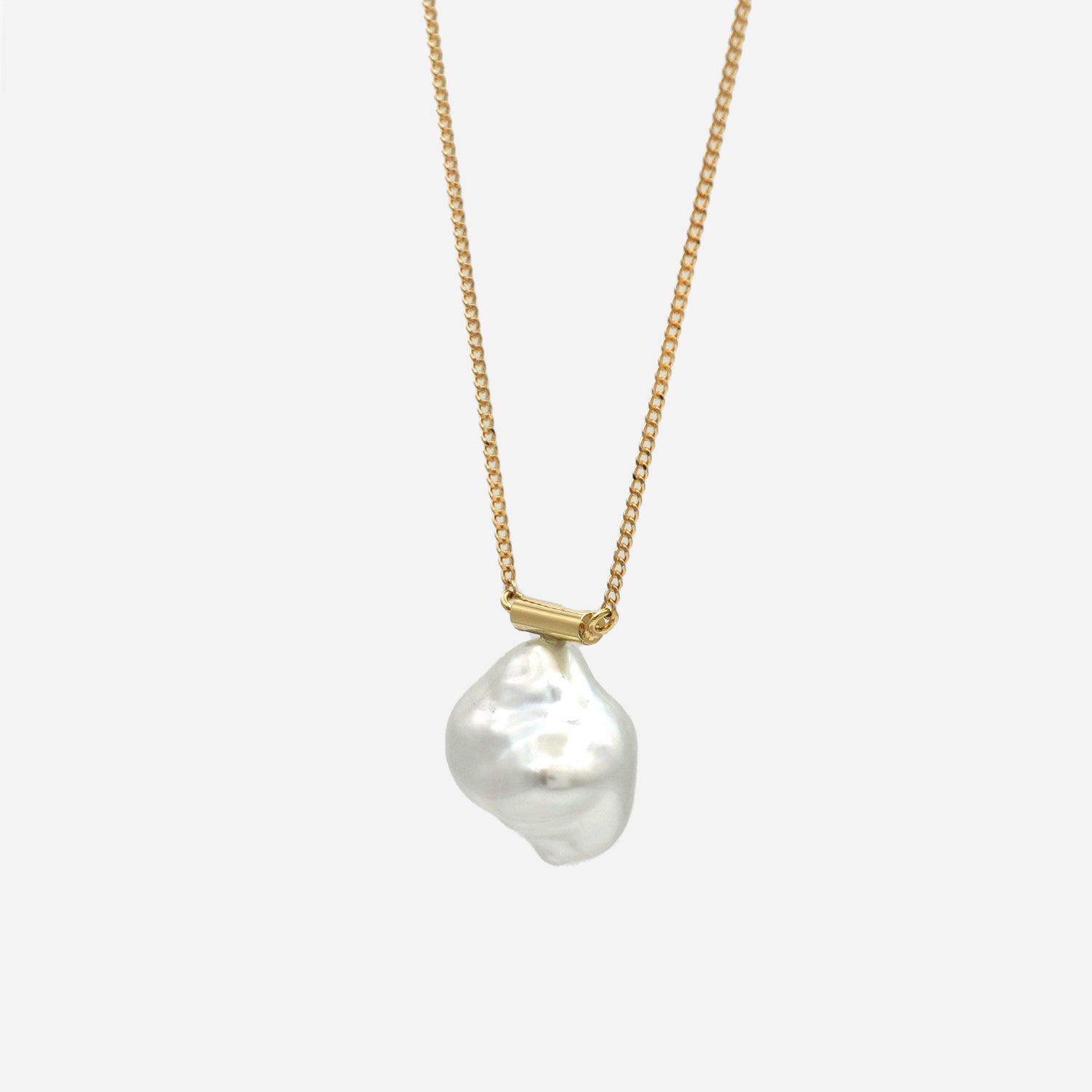 BAROQUE PEARL NECKLACE M