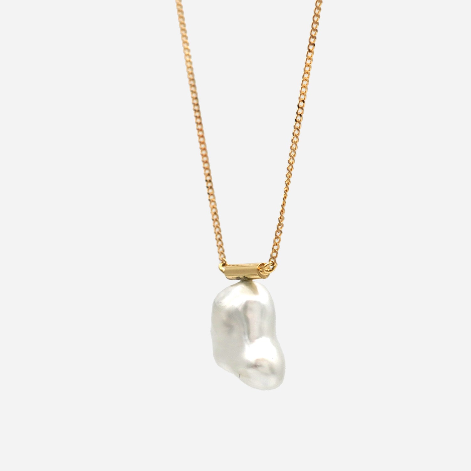 BAROQUE PEARL NECKLACE M