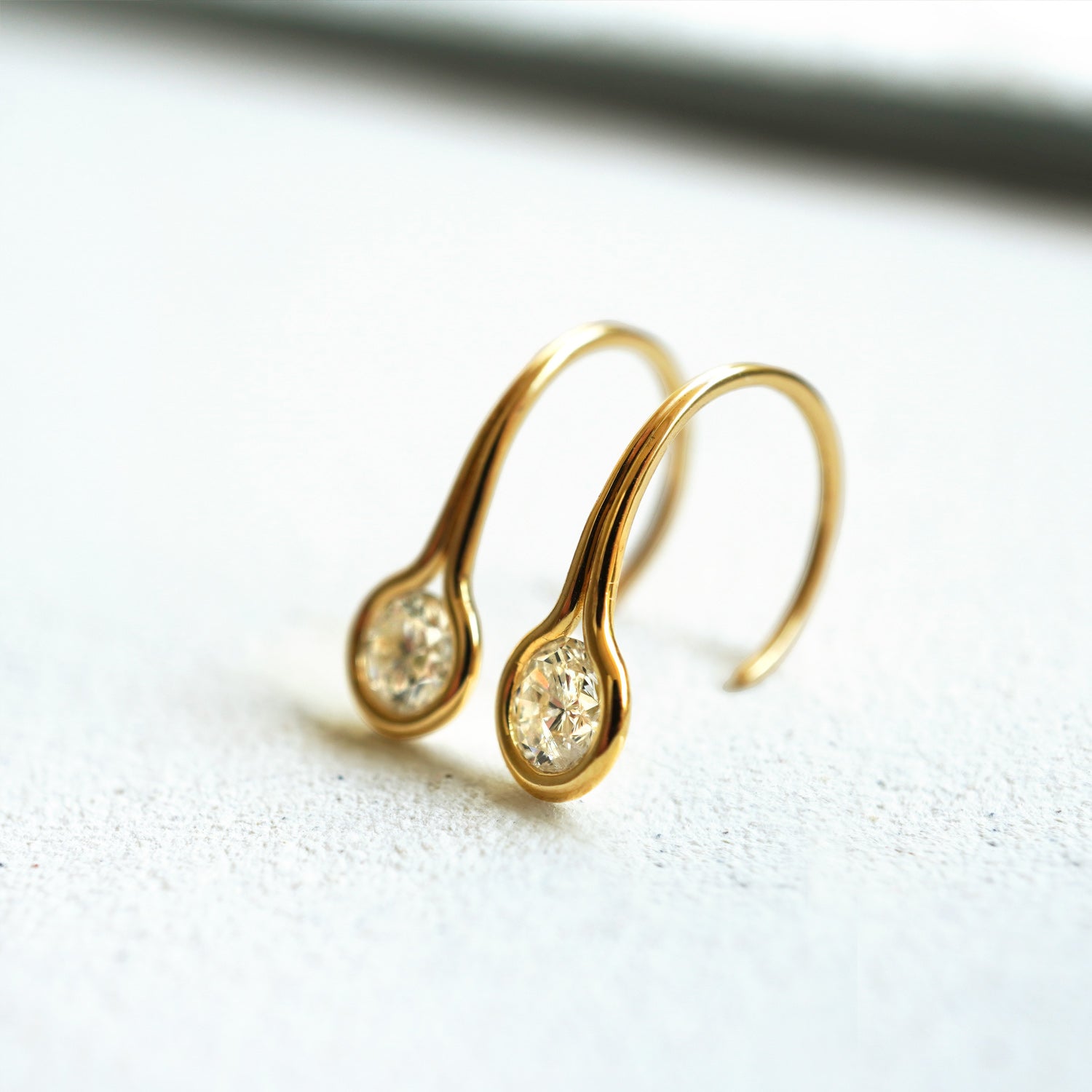 ROUND DIAMOND EARRINGS #2155