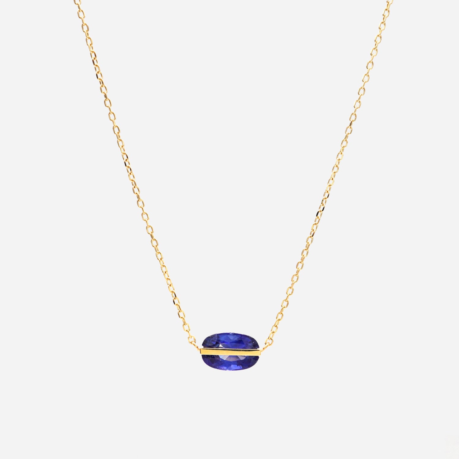 BAND NECKLACE SAPPHIRE #2723