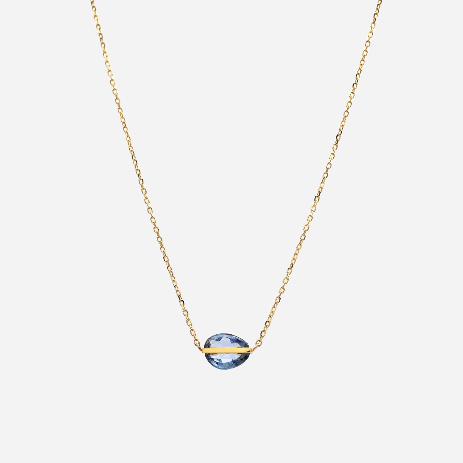 BAND NECKLACE SAPPHIRE #2432